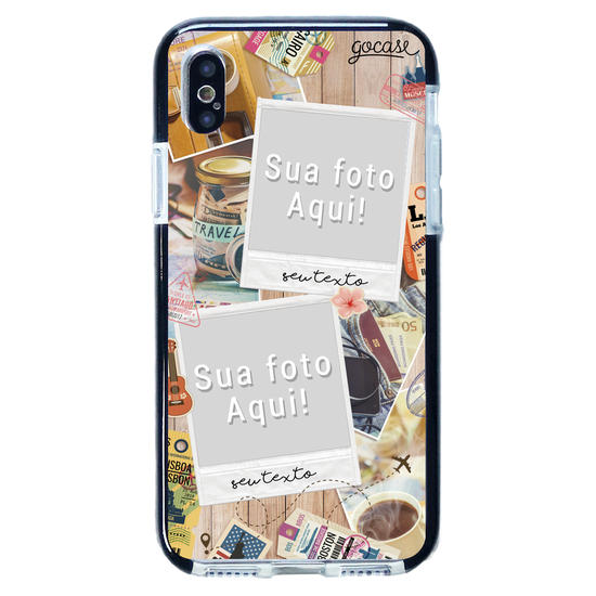 Capinha para celular Picture - Colagem de Viagem