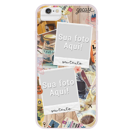 Capinha para celular Picture - Colagem de Viagem