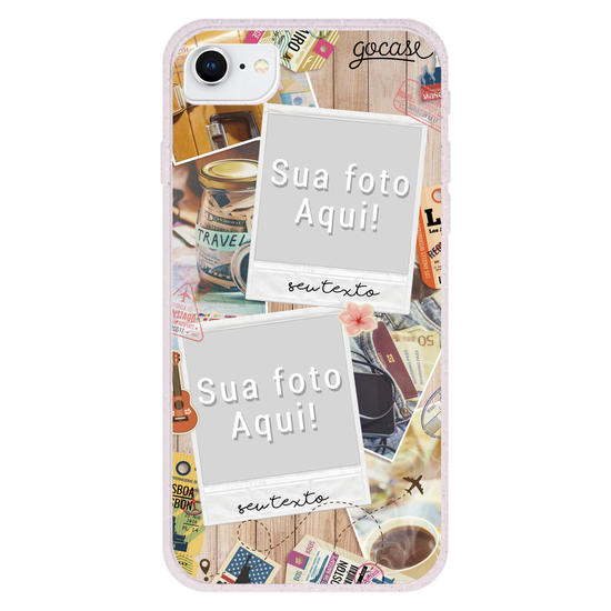 Capinha para celular Picture - Colagem de Viagem