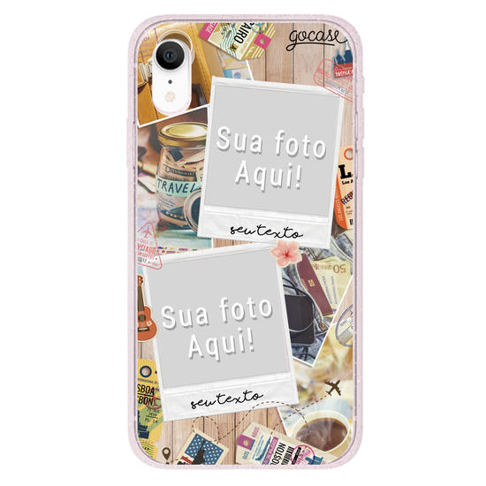 Capinha para celular Picture - Colagem de Viagem