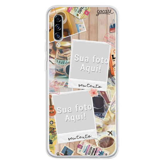 Capinha para celular Picture - Colagem de Viagem