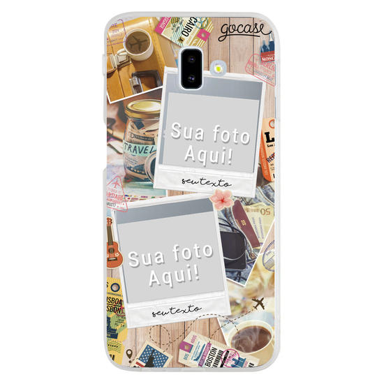 Capinha para celular Picture - Colagem de Viagem