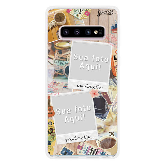 Capinha para celular Picture - Colagem de Viagem