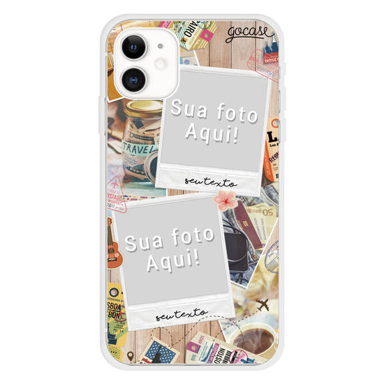 Capinha para celular Picture - Colagem de Viagem