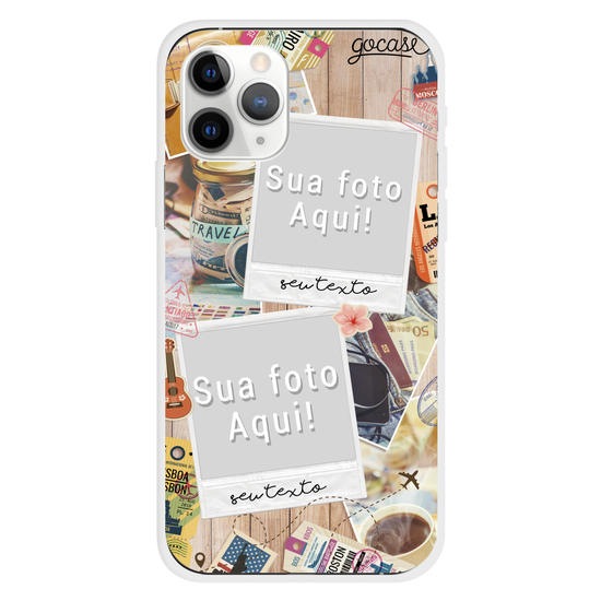 Capinha para celular Picture - Colagem de Viagem