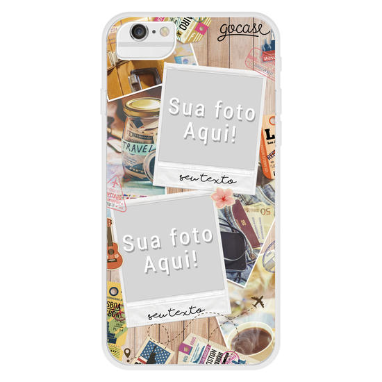Capinha para celular Picture - Colagem de Viagem