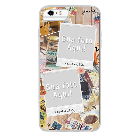 Capinha para celular Picture - Colagem de Viagem