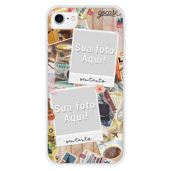 Capinha para celular Picture - Colagem de Viagem