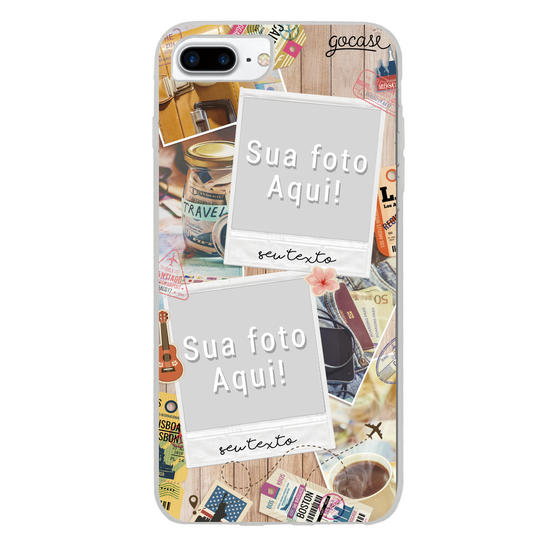 Capinha para celular Picture - Colagem de Viagem