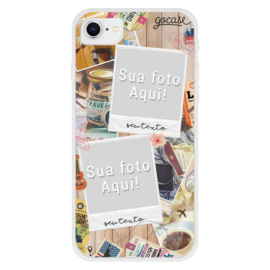Capinha para celular Picture - Colagem de Viagem