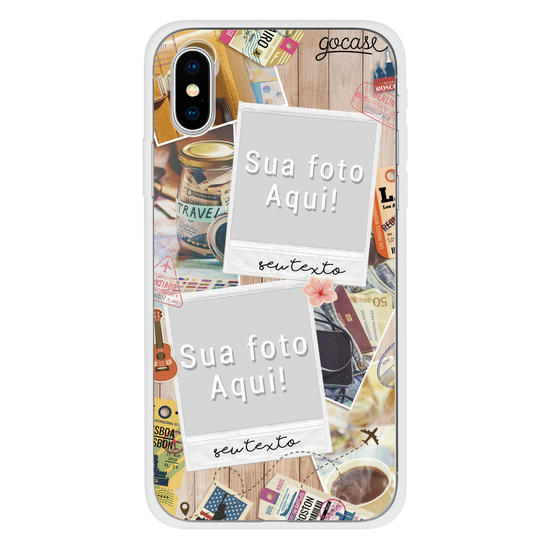 Capinha para celular Picture - Colagem de Viagem