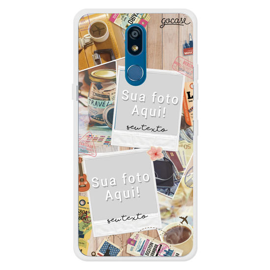 Capinha para celular Picture - Colagem de Viagem