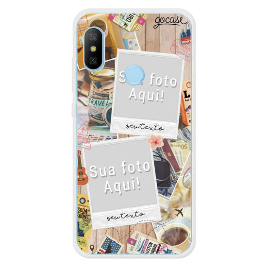 Capinha para celular Picture - Colagem de Viagem