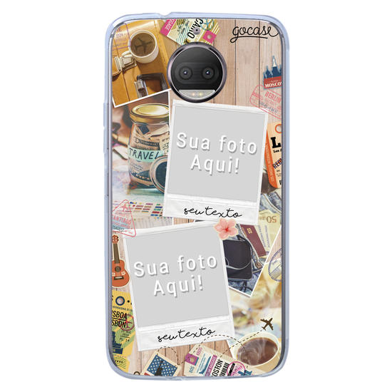 Capinha para celular Picture - Colagem de Viagem