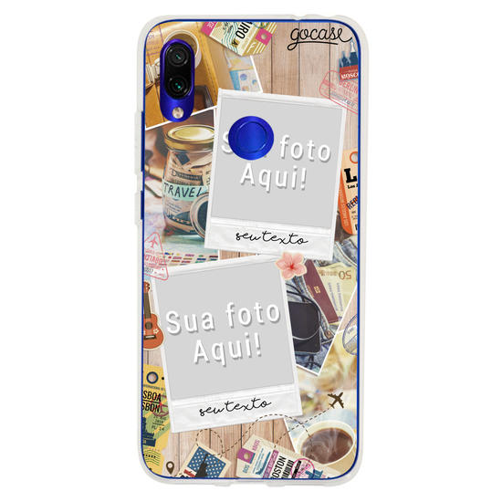 Capinha para celular Picture - Colagem de Viagem