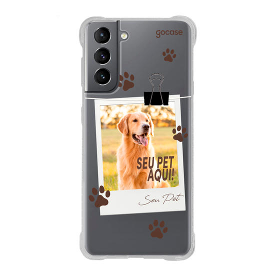 Capinha para celular  Meu Pet Patinhas Picture Capinha para celular  Meu Pet Patinhas Picture