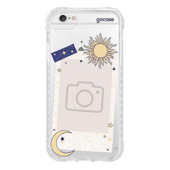 Capinha para celular Picture Sol & Lua