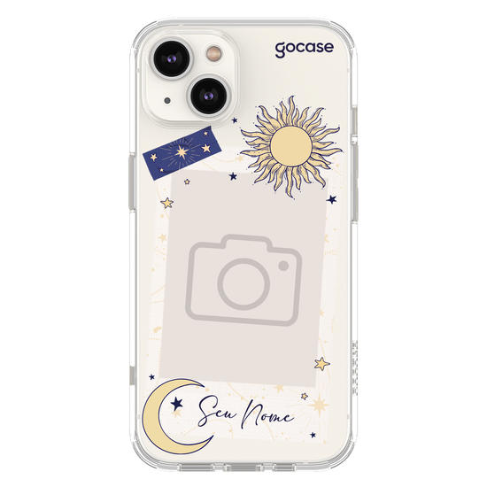 Capinha para celular Picture Sol & Lua