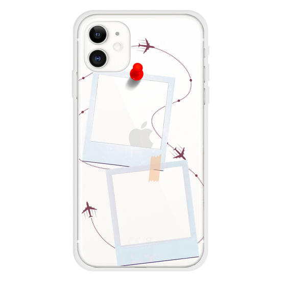 Custom Photo - World Trip Clean Phone Case