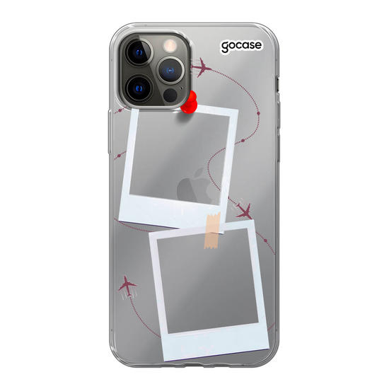 Custom Photo - World Trip Clean Phone Case