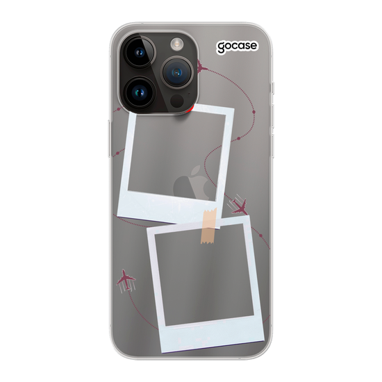Custom Photo - World Trip Clean Phone Case