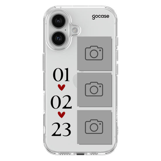 Capinha para celular Pictures com Data Especial