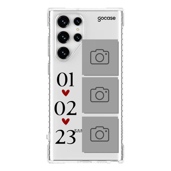 Capinha para celular Pictures com Data Especial