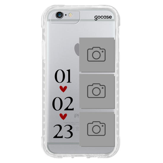 Capinha para celular Pictures com Data Especial