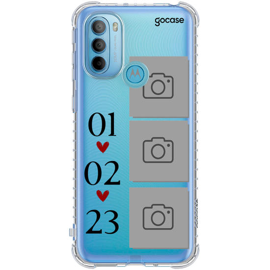 Capinha para celular Pictures com Data Especial