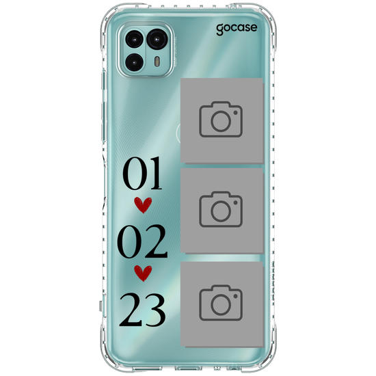Capinha para celular Pictures com Data Especial
