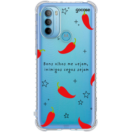 Capinha para celular  Pimenta - Oração de Proteção