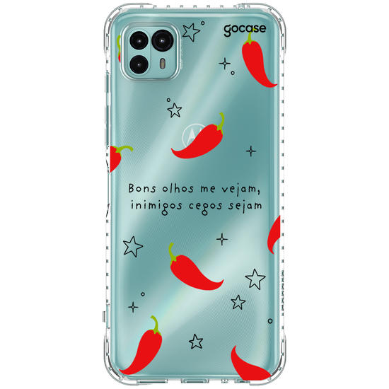 Capinha para celular  Pimenta - Oração de Proteção