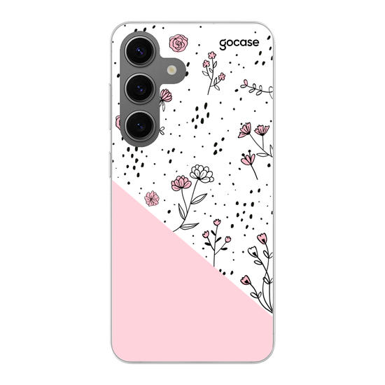 Pink & Customizable delicate Phone Case