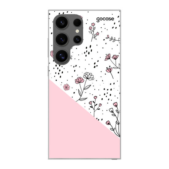 Pink & Customizable delicate Phone Case