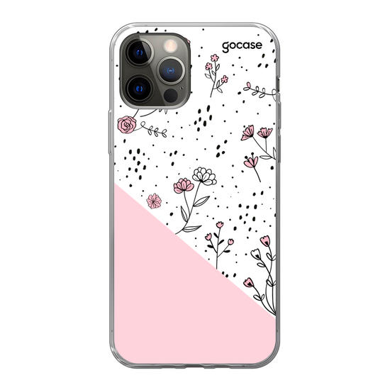 Pink & Customizable delicate Phone Case