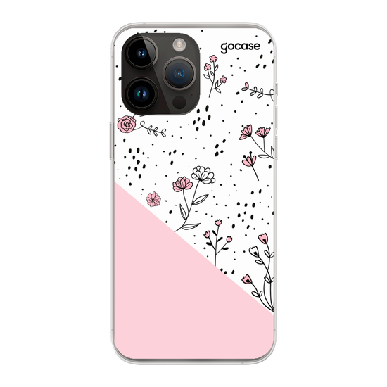 Pink & Customizable delicate Phone Case