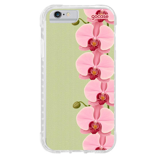 Capinha para celular  Pink and Green Orchids