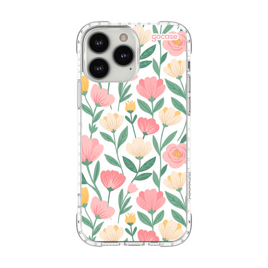 Capinha para celular  Pink and Yellow Garden