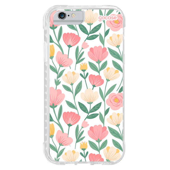 Capinha para celular  Pink and Yellow Garden