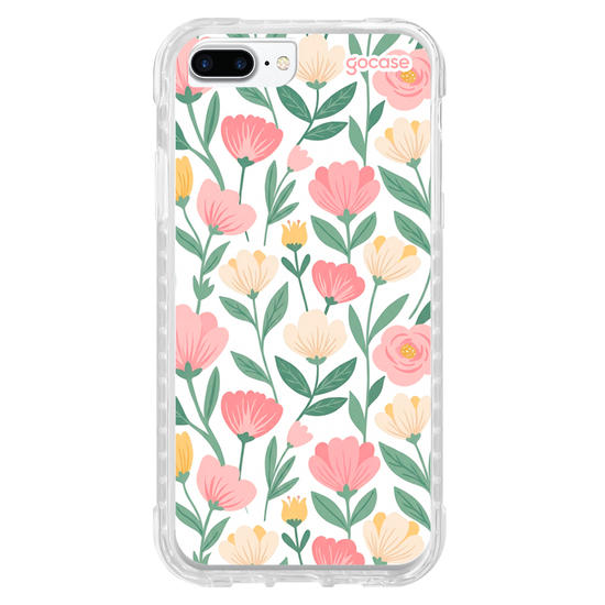 Capinha para celular  Pink and Yellow Garden