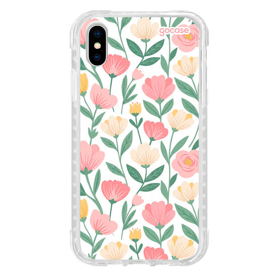 Capinha para celular  Pink and Yellow Garden