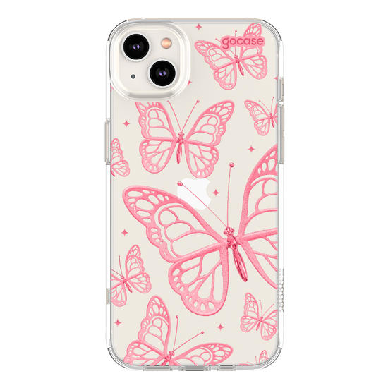 Capinha para celular  Pink Butterflies