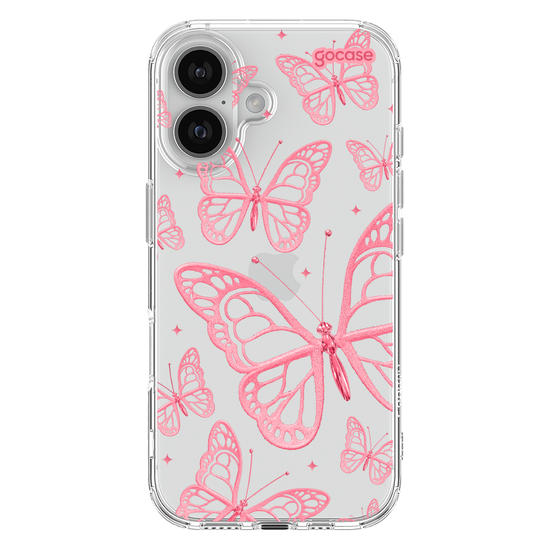 Capinha para celular  Pink Butterflies