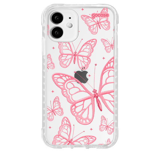 Capinha para celular  Pink Butterflies