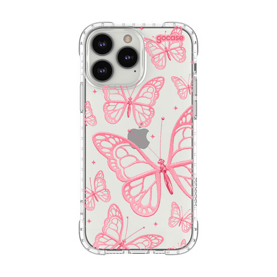 Capinha para celular  Pink Butterflies