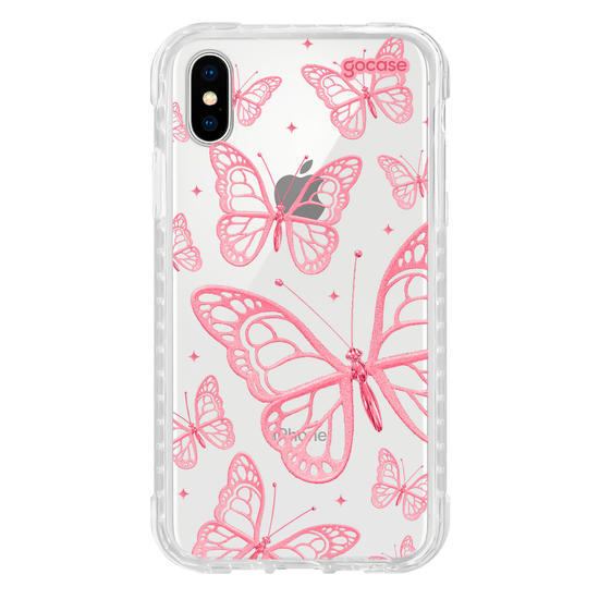 Capinha para celular  Pink Butterflies