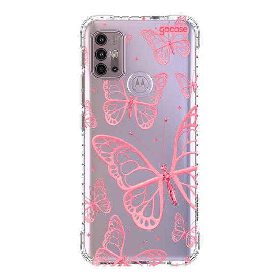 Capinha para celular  Pink Butterflies