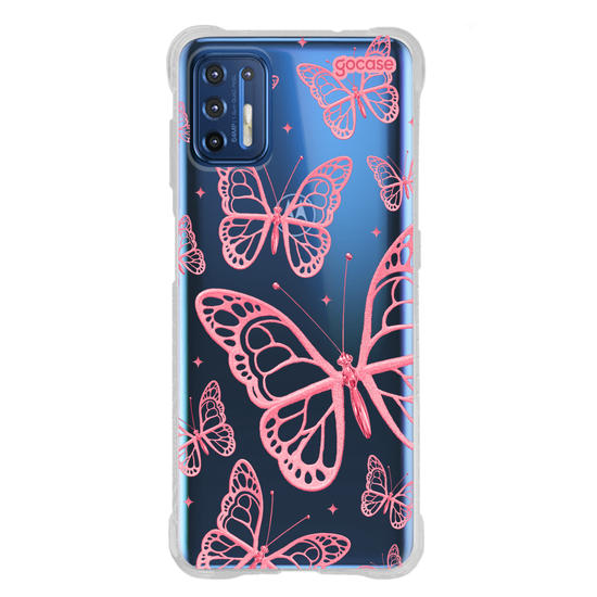 Capinha para celular  Pink Butterflies