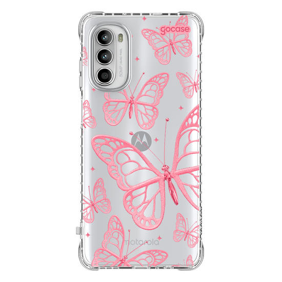 Capinha para celular  Pink Butterflies