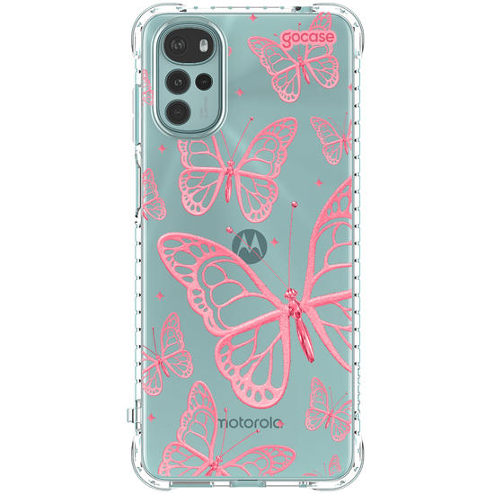 Capinha para celular  Pink Butterflies